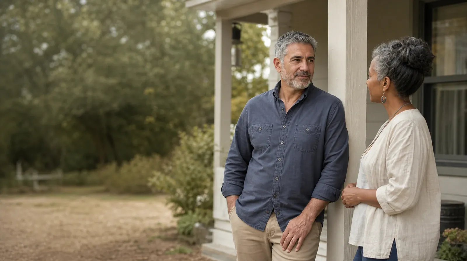 Telling Someone You Trust About Prescription stimulants Use | Two adults share a calm porch conversation Two adults share a calm porch conversation · Telling Someone You Trust About Prescription stimulants Use