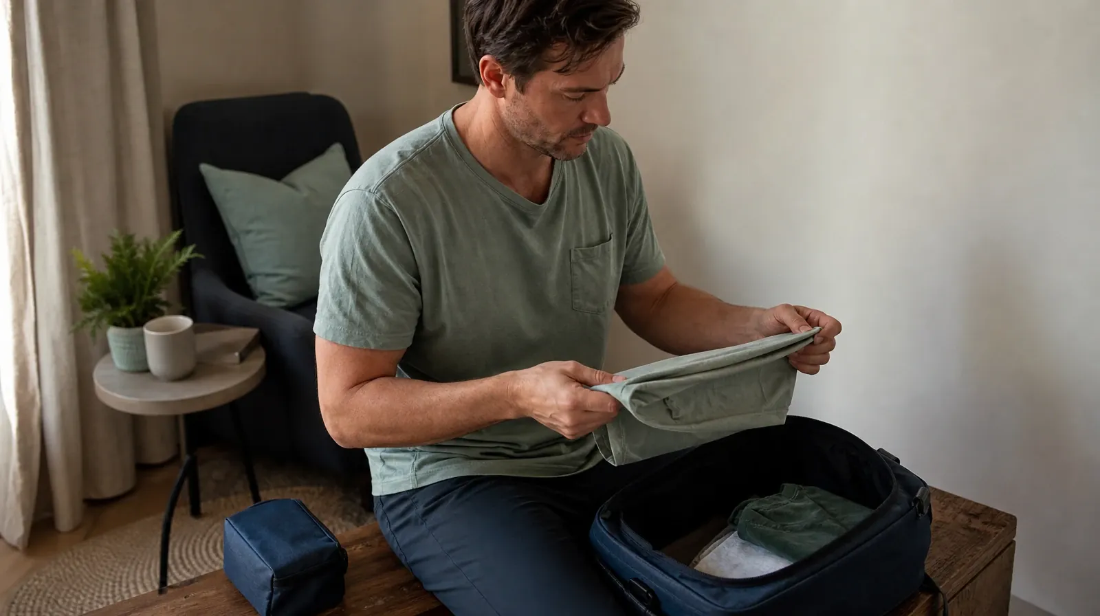 An adult considering practical next steps at home · Reconnecting With Support After Valium Use in South Florida