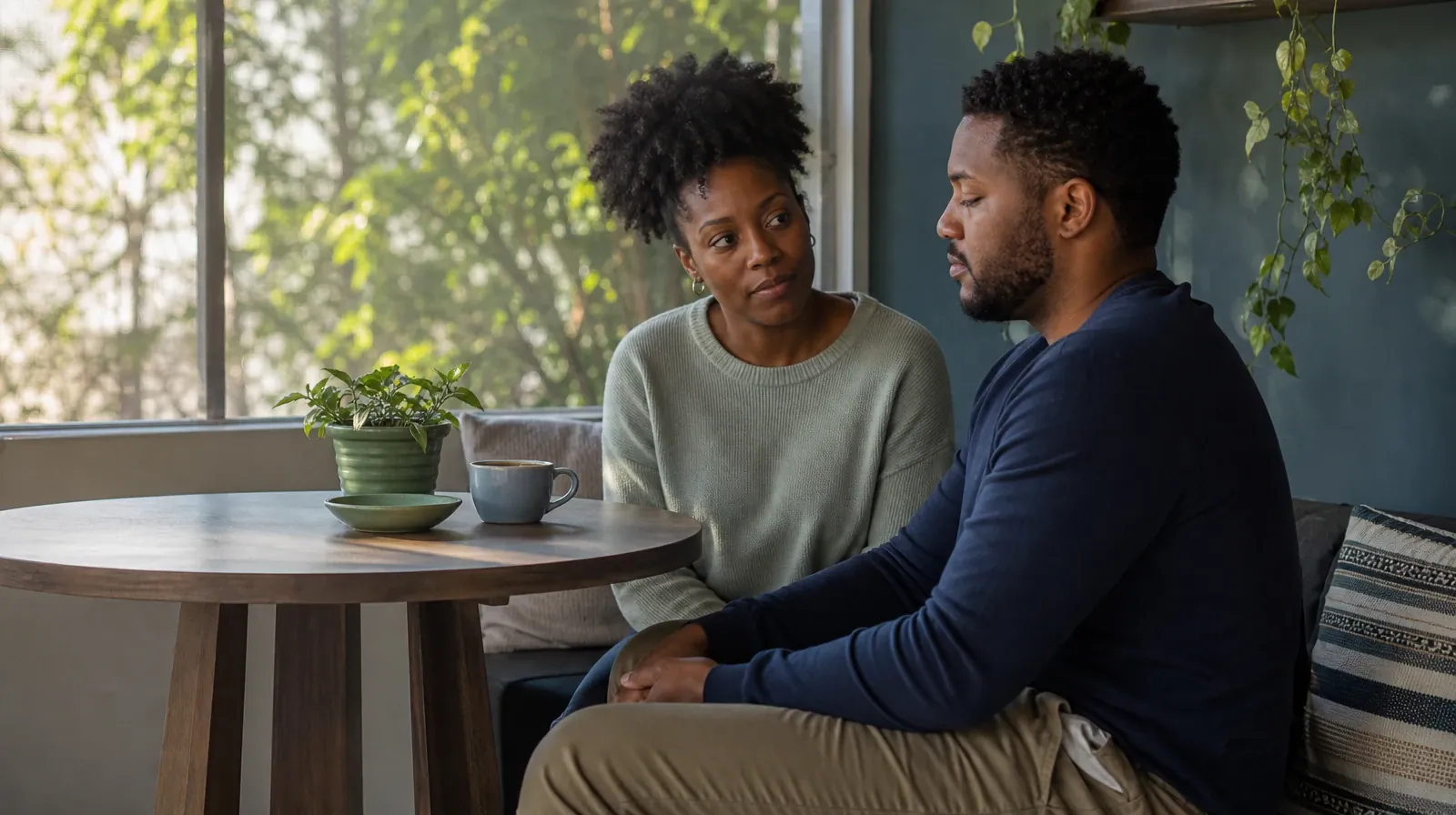 Weekends and Recovery From Vicodin Use in South Florida | Adults sharing an ordinary supportive moment Adults sharing an ordinary supportive moment · Weekends and Recovery From Vicodin Use in South Florida
