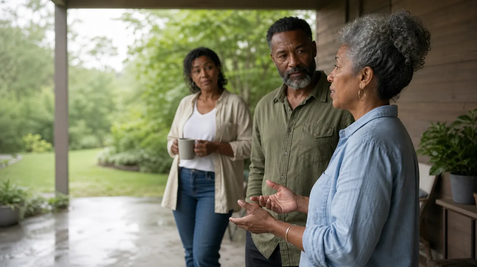 Work and Treatment Planning for Ativan Use in South Florida | Three adults talk on a covered patio Three adults talk on a covered patio · Work and Treatment Planning for Ativan Use in South Florida