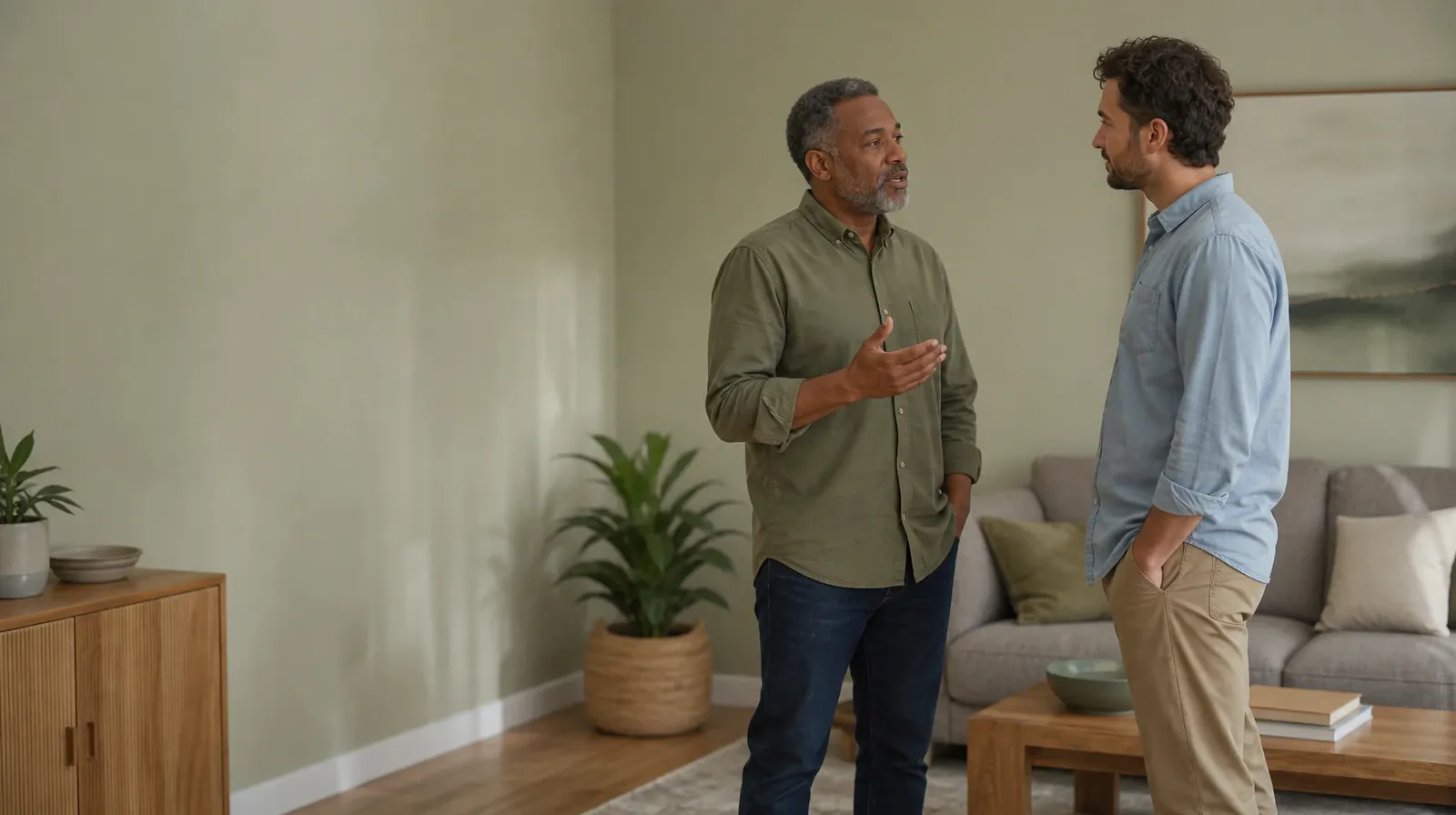 Two adults share a careful conversation at home · Sleep Medication Review and Barbiturates Use in South Florida