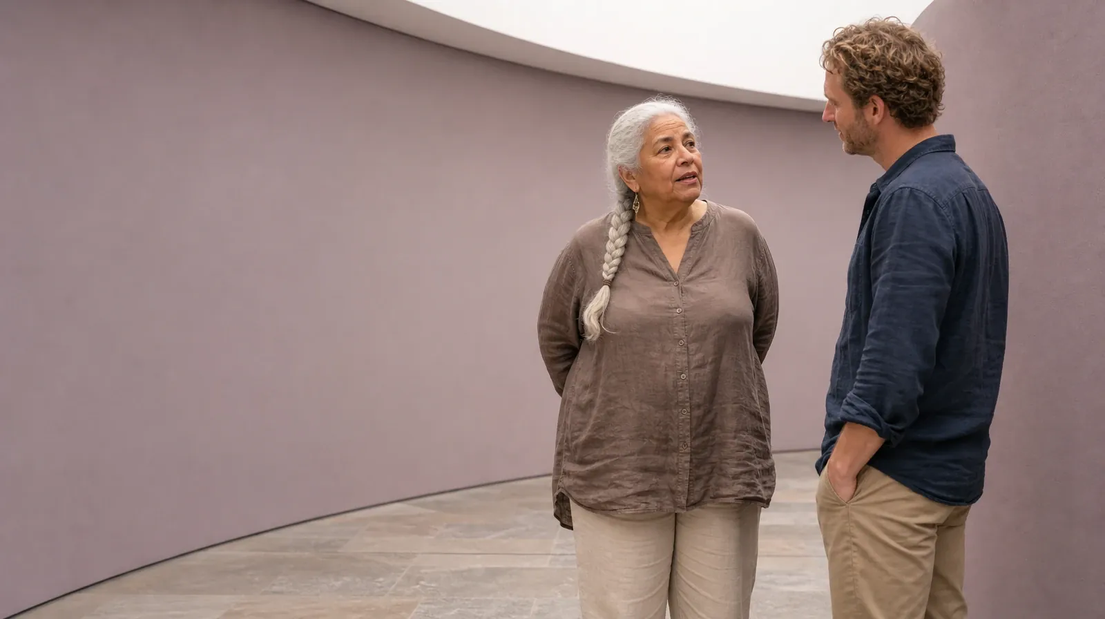An older adult stands with hands loosely behind her back… · Pain and Treatment Questions About Cannabis Use in South Florida