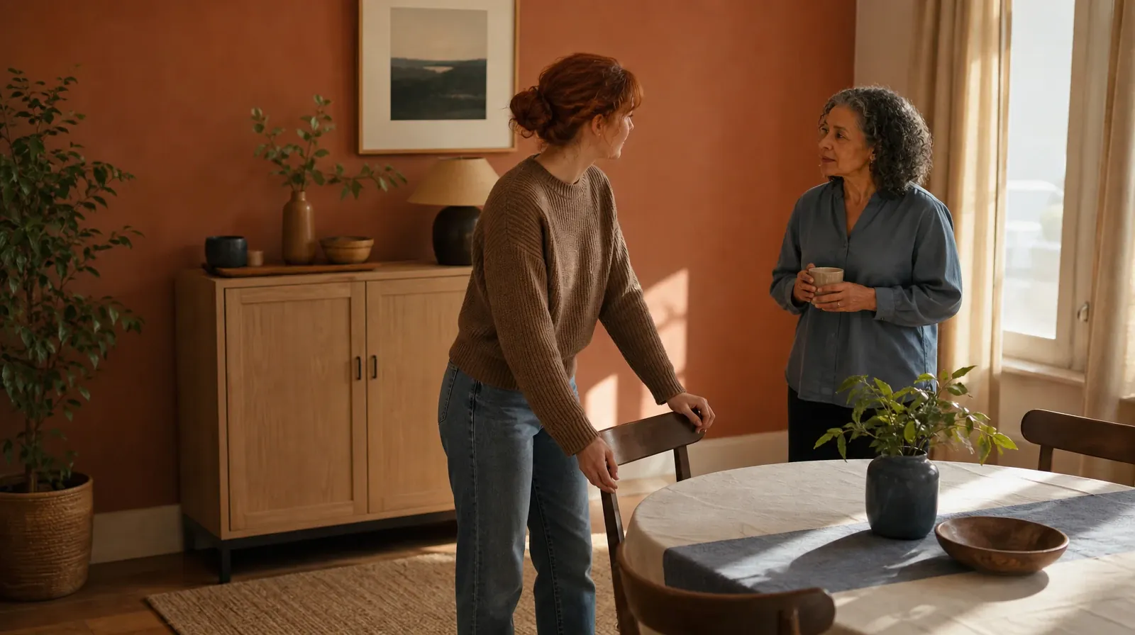 Treatment Consent and Privacy With Morphine Use in South Florida | An adult straightens a chair at a cleared table An adult straightens a chair at a cleared table · Treatment Consent and Privacy With Morphine Use in South Florida
