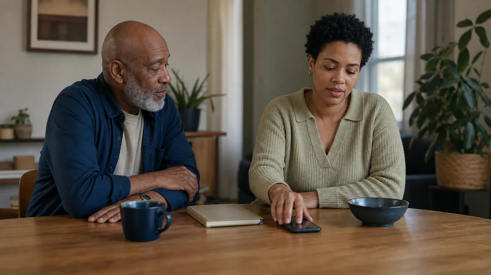 Support for Recovery From Nitrous Oxide Use | An adult places a phone face down beside a closed notebook An adult places a phone face down beside a closed notebook · Support for Recovery From Nitrous Oxide Use