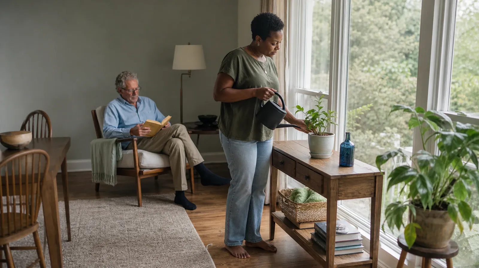 Talking With Your Prescriber About Prescription Opioids | An adult waters a small houseplant by a window An adult waters a small houseplant by a window · Talking With Your Prescriber About Prescription Opioids