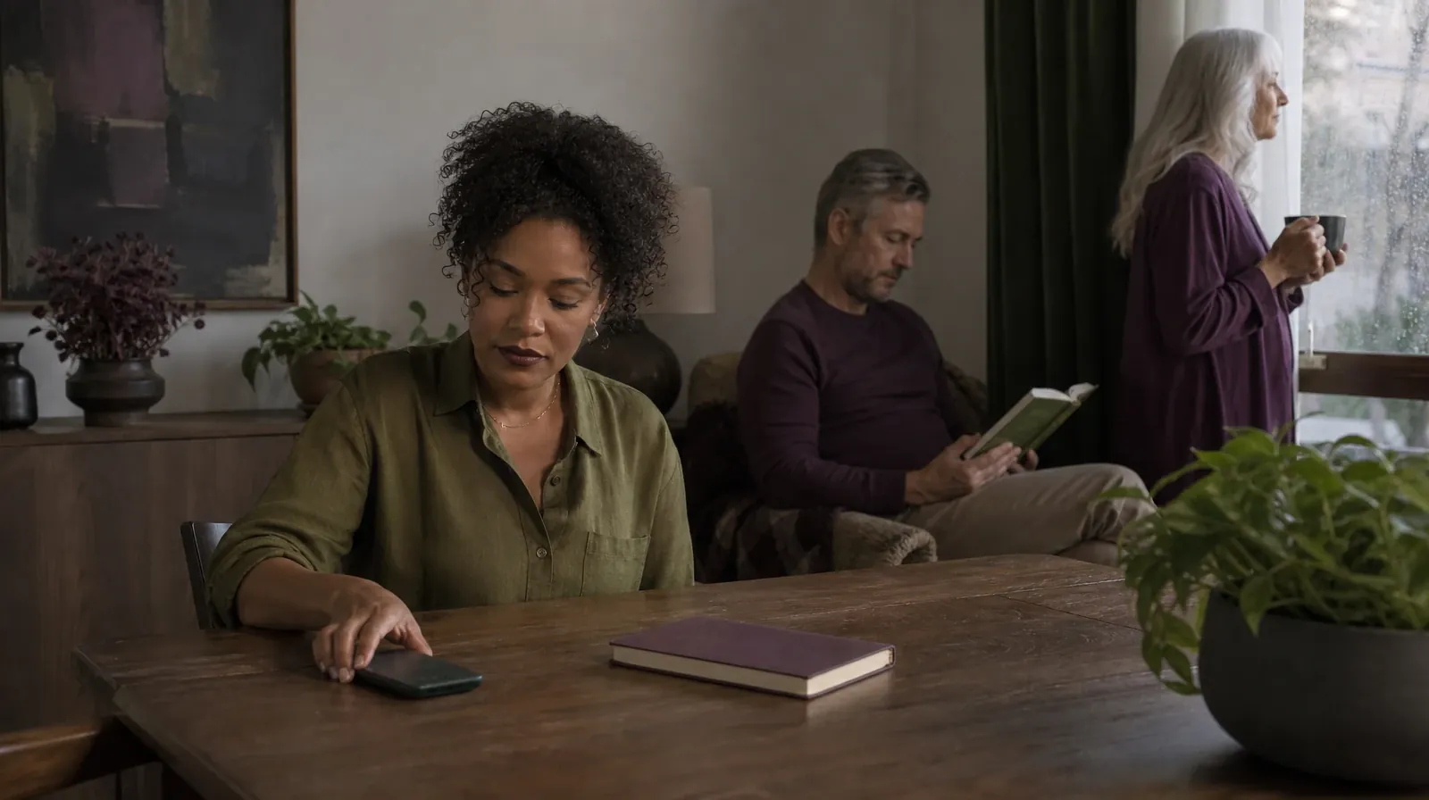 Supporting a Partner With Prescription Stimulant Concerns | An adult places a phone face down beside a closed notebook An adult places a phone face down beside a closed notebook · Supporting a Partner With Prescription Stimulant Concerns