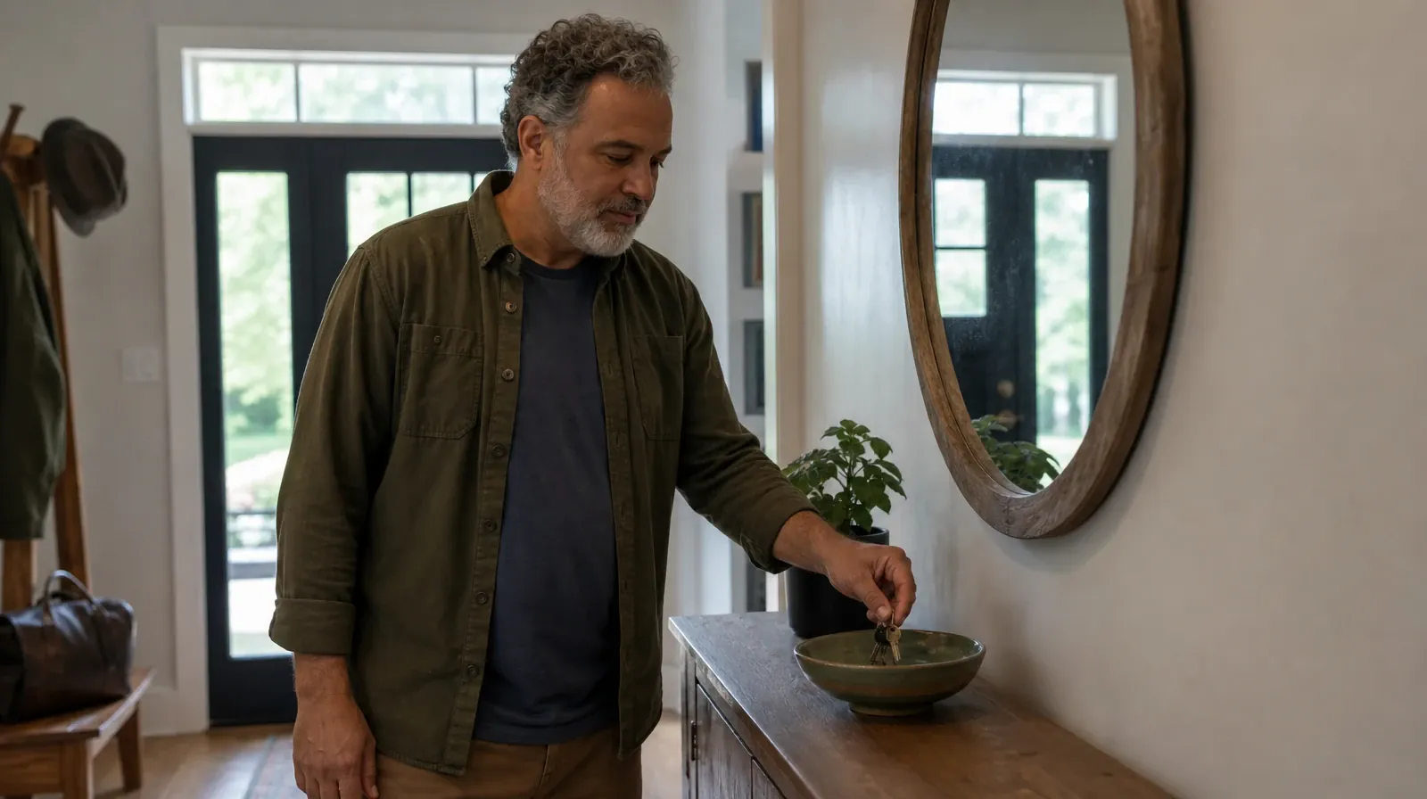 An adult places house keys into a small bowl · Treatment Cost Questions About Prescription stimulants Use