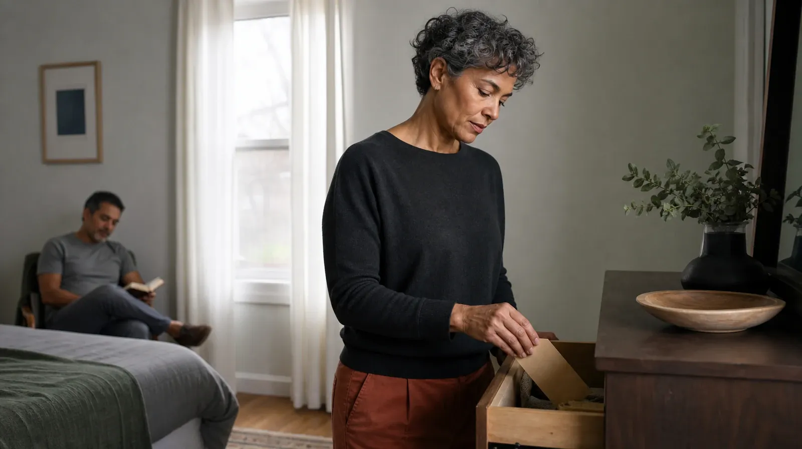 Supporting a Partner With Ritalin Use in South Florida | An adult places a plain sealed envelope in a drawer An adult places a plain sealed envelope in a drawer · Supporting a Partner With Ritalin Use in South Florida