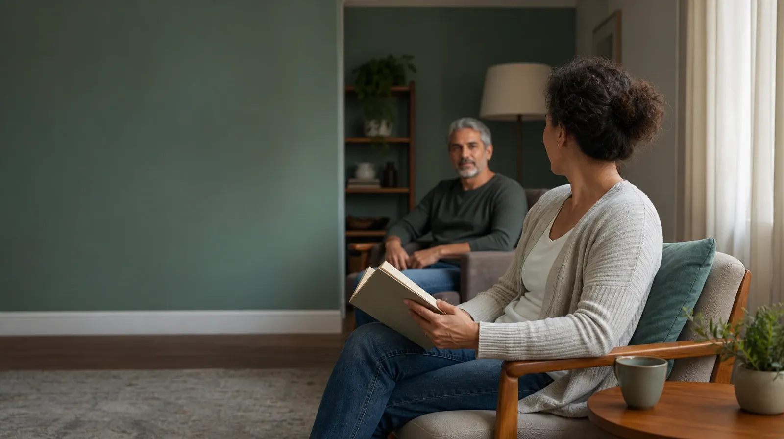 Talking With Your Prescriber About Synthetic cathinones Use | An adult closes a notebook before a conversation An adult closes a notebook before a conversation · Talking With Your Prescriber About Synthetic cathinones Use