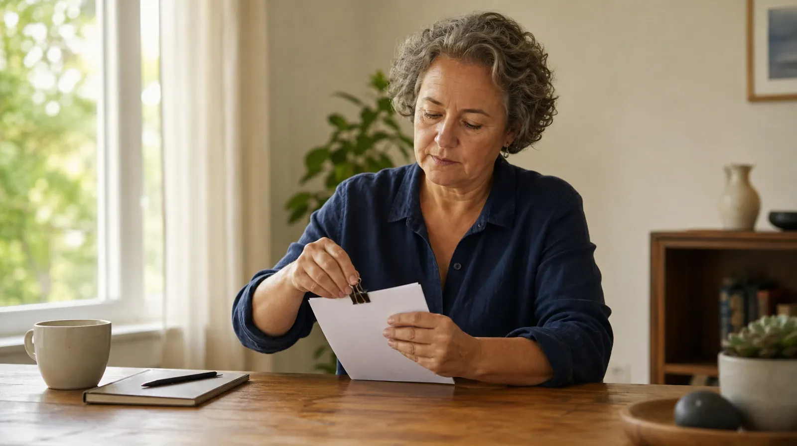 Building Support for Recovery From Tramadol Use | An adult clips together a small stack of blank paper An adult clips together a small stack of blank paper · Building Support for Recovery From Tramadol Use