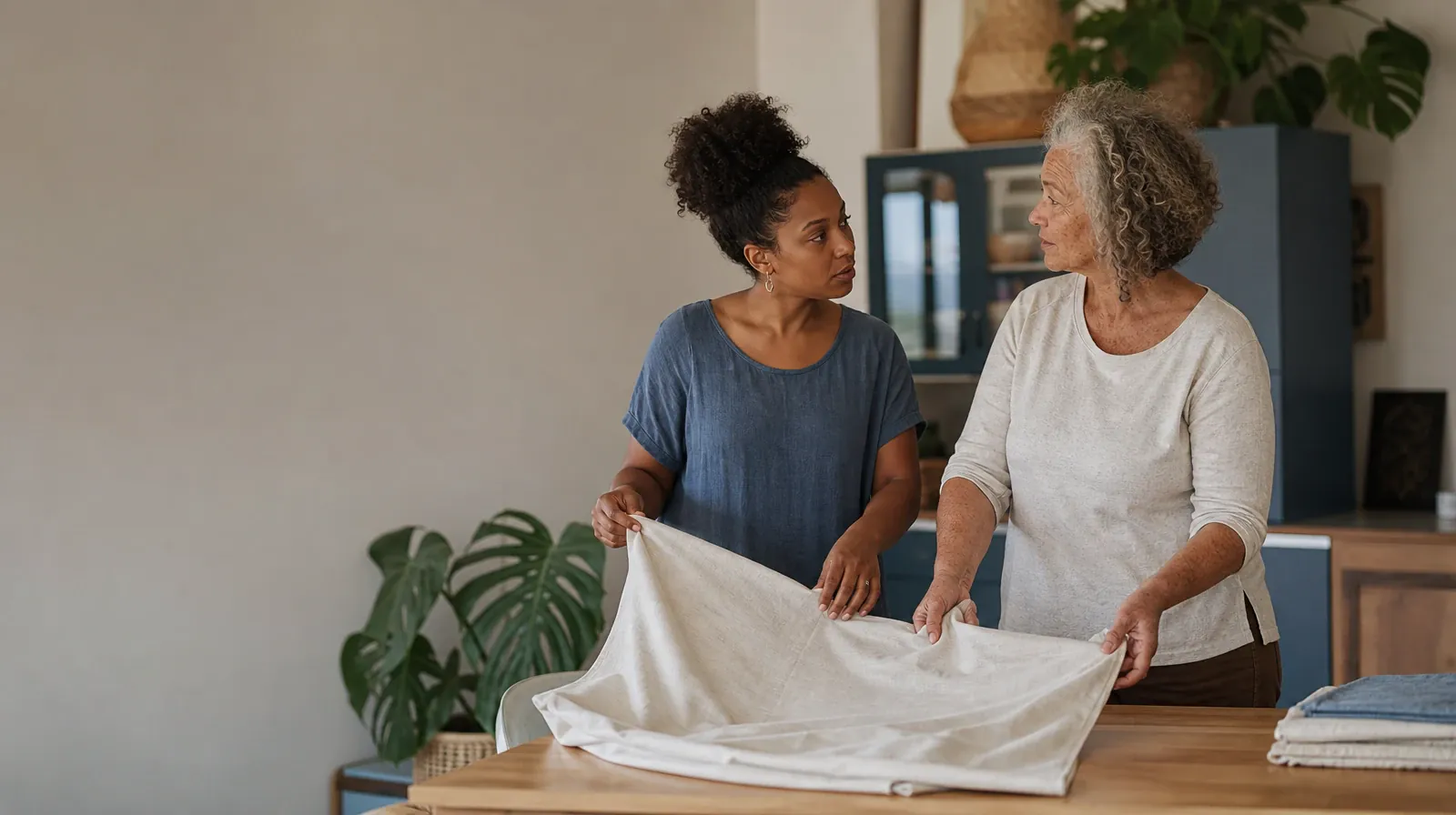 Medication Treatment Questions for Tramadol Use in South Florida | Two adults fold a plain cloth together Two adults fold a plain cloth together · Medication Treatment Questions for Tramadol Use in South Florida
