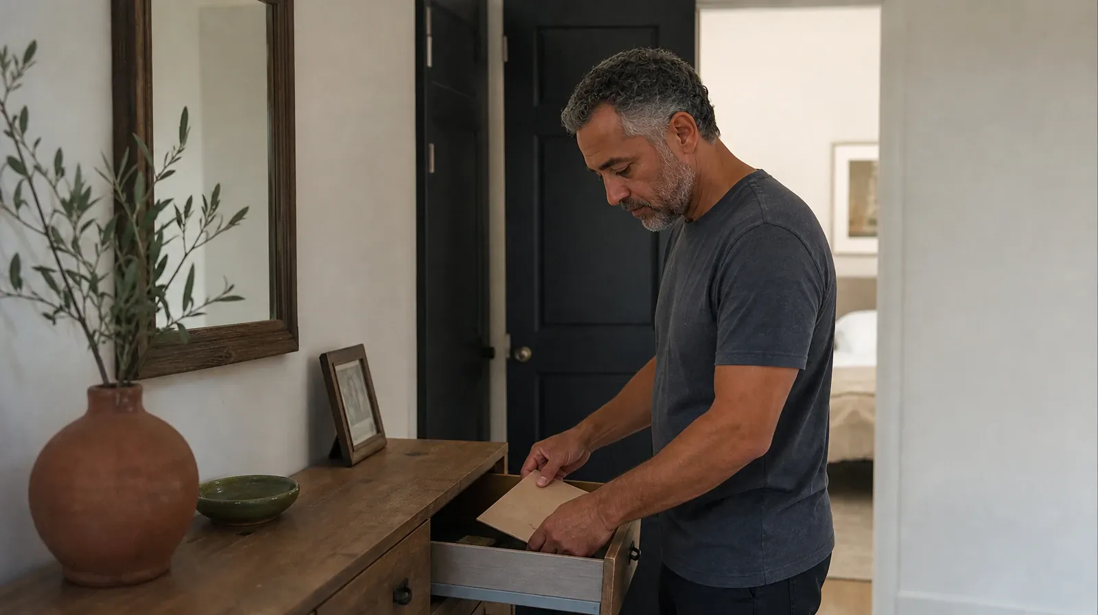 Prescription Dependence Questions About Valium Use | An adult places a plain sealed envelope in a drawer An adult places a plain sealed envelope in a drawer · Prescription Dependence Questions About Valium Use