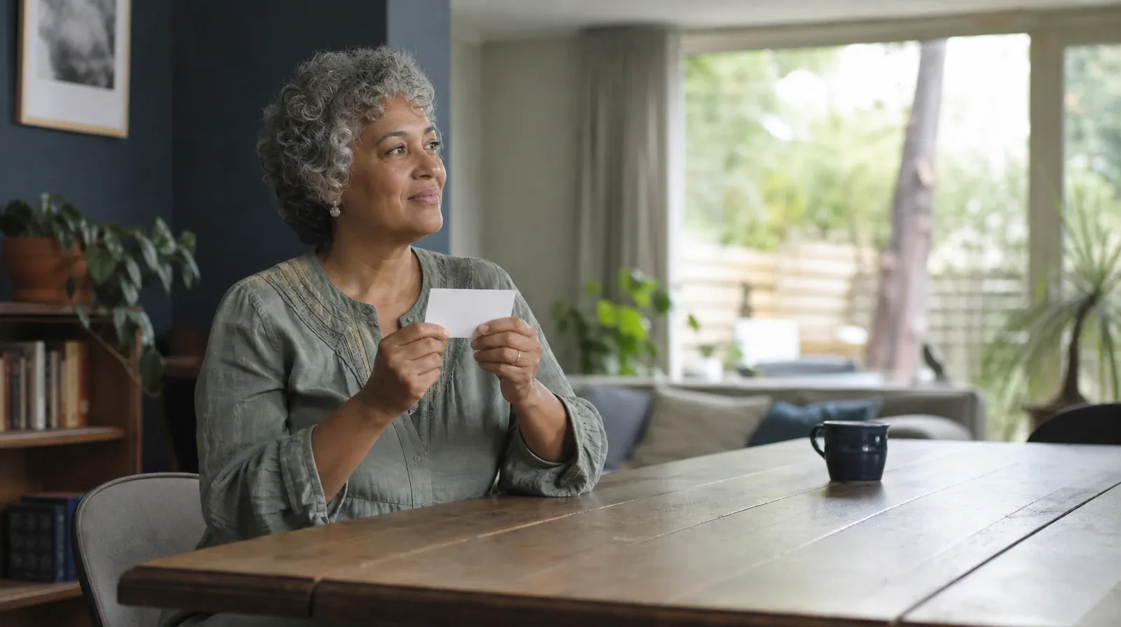 Previous Withdrawal Experience With Valium Use in South Florida | An adult holds a small blank card above a table An adult holds a small blank card above a table · Previous Withdrawal Experience With Valium Use in South Florida