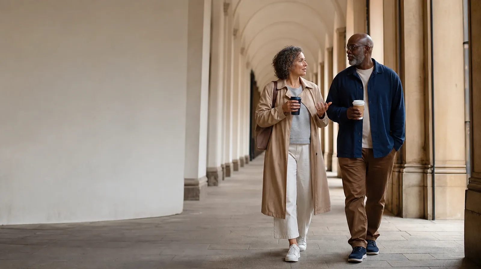Helping an Adult Sibling With Vyvanse Use in South Florida | Two adults walk and talk beneath a covered arcade Two adults walk and talk beneath a covered arcade · Helping an Adult Sibling With Vyvanse Use in South Florida
