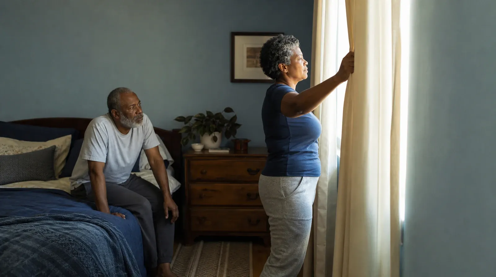Making a Follow-Up Plan After Vyvanse Use in South Florida | An adult opens a plain curtain in morning light An adult opens a plain curtain in morning light · Making a Follow-Up Plan After Vyvanse Use in South Florida