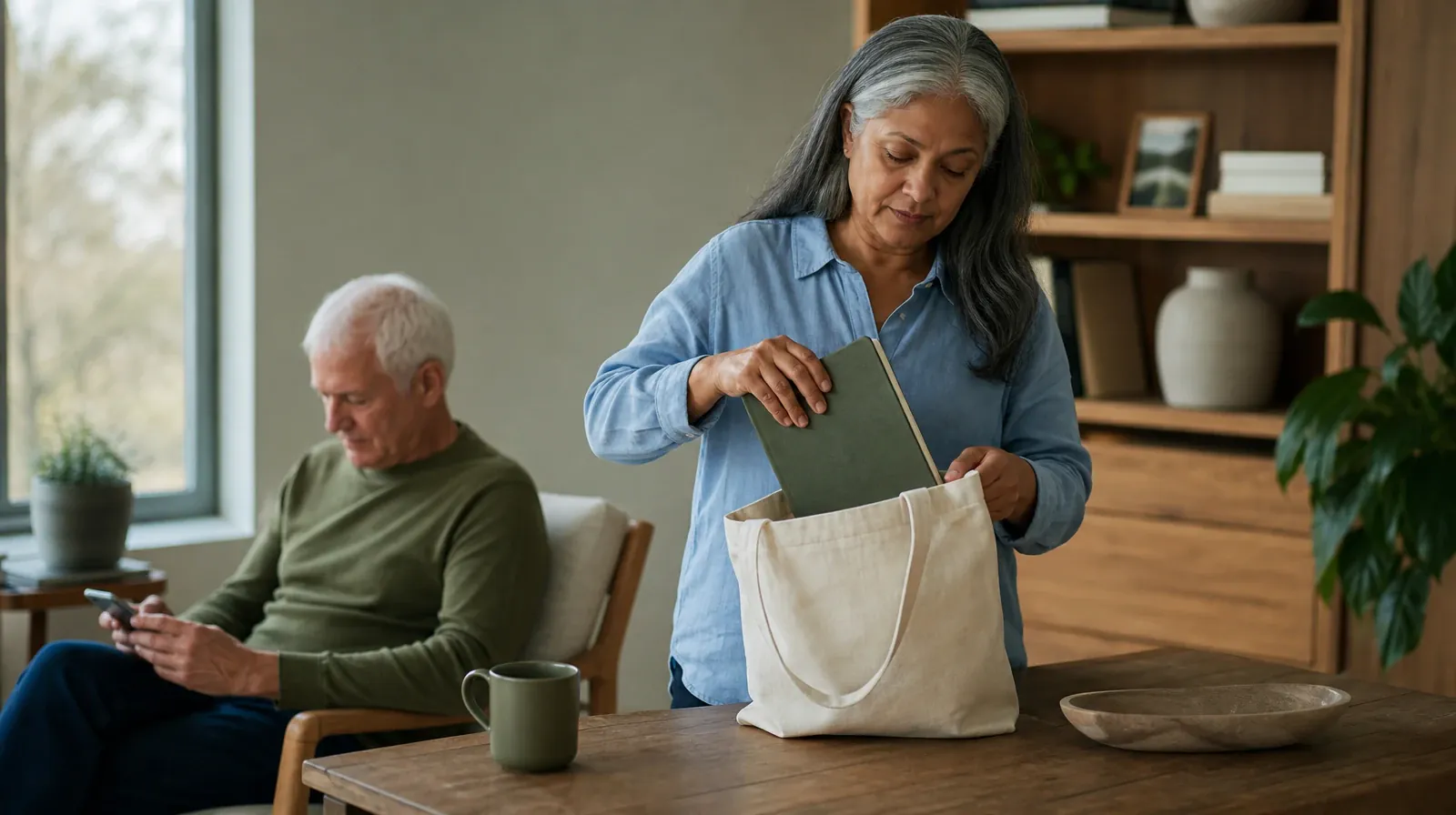Previous Experience With Peer recovery support in South Florida | An adult places a closed journal in a fabric tote An adult places a closed journal in a fabric tote · Previous Experience With Peer recovery support in South Florida