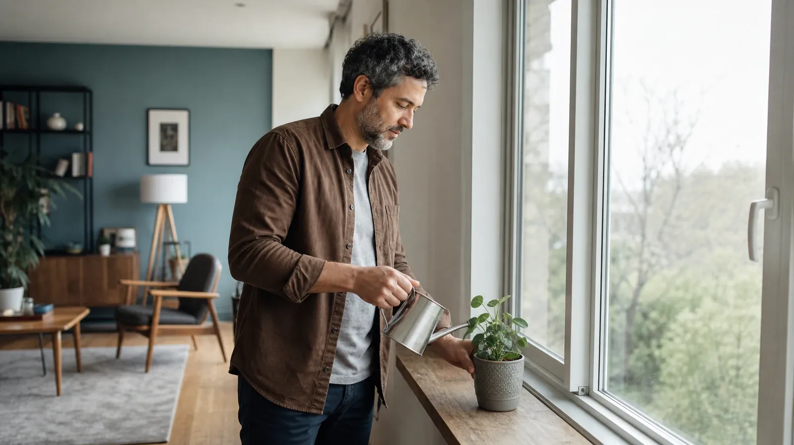 Questions to Ask About Peer recovery support in South Florida | An adult waters a small houseplant by a window An adult waters a small houseplant by a window · Questions to Ask About Peer recovery support in South Florida