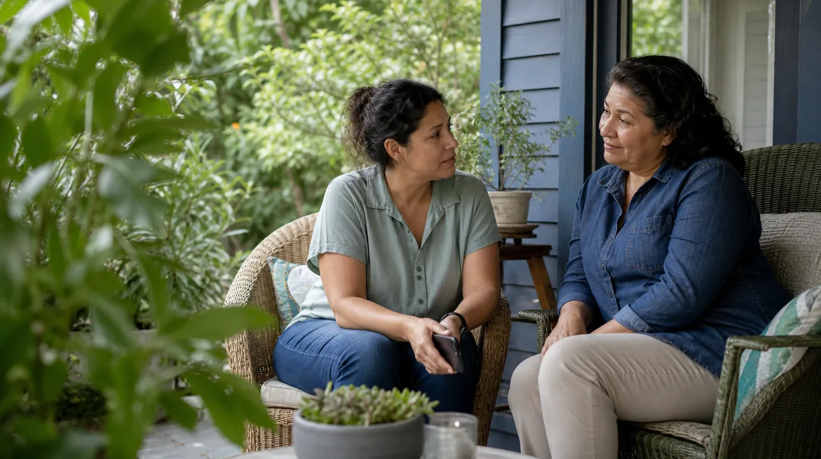 A First Treatment Conversation for Black adults in South Florida | Adults sharing an ordinary supportive moment Adults sharing an ordinary supportive moment · A First Treatment Conversation for Black adults in South Florida