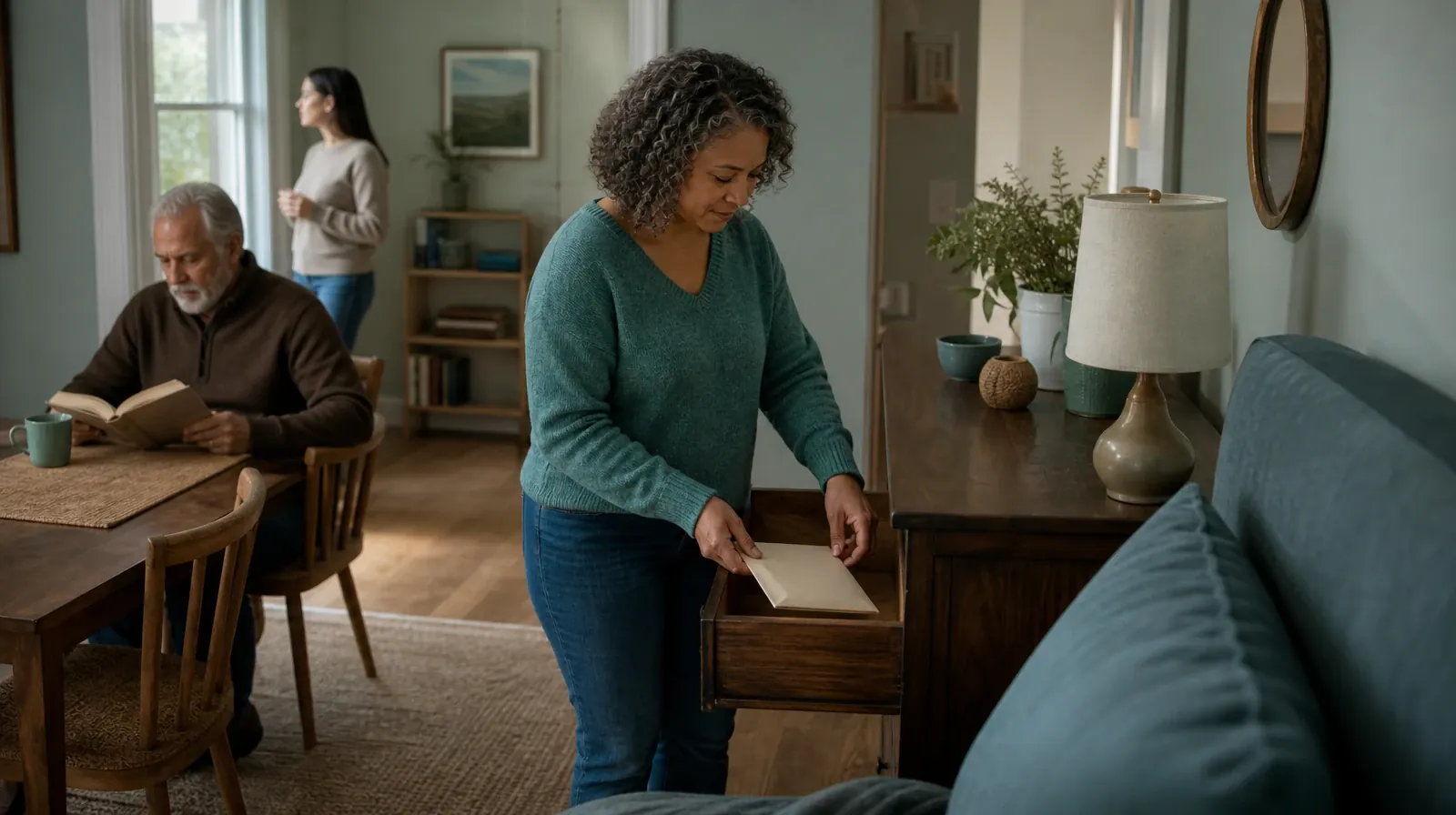 A First Treatment Conversation for LGBTQ+ adults in South Florida | An adult places a plain sealed envelope in a drawer An adult places a plain sealed envelope in a drawer · A First Treatment Conversation for LGBTQ+ adults in South Florida