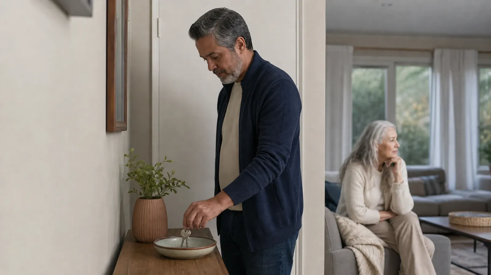 Questions for Admissions for Families and Loved Ones | An adult places house keys into a small bowl An adult places house keys into a small bowl · Questions for Admissions for Families and Loved Ones